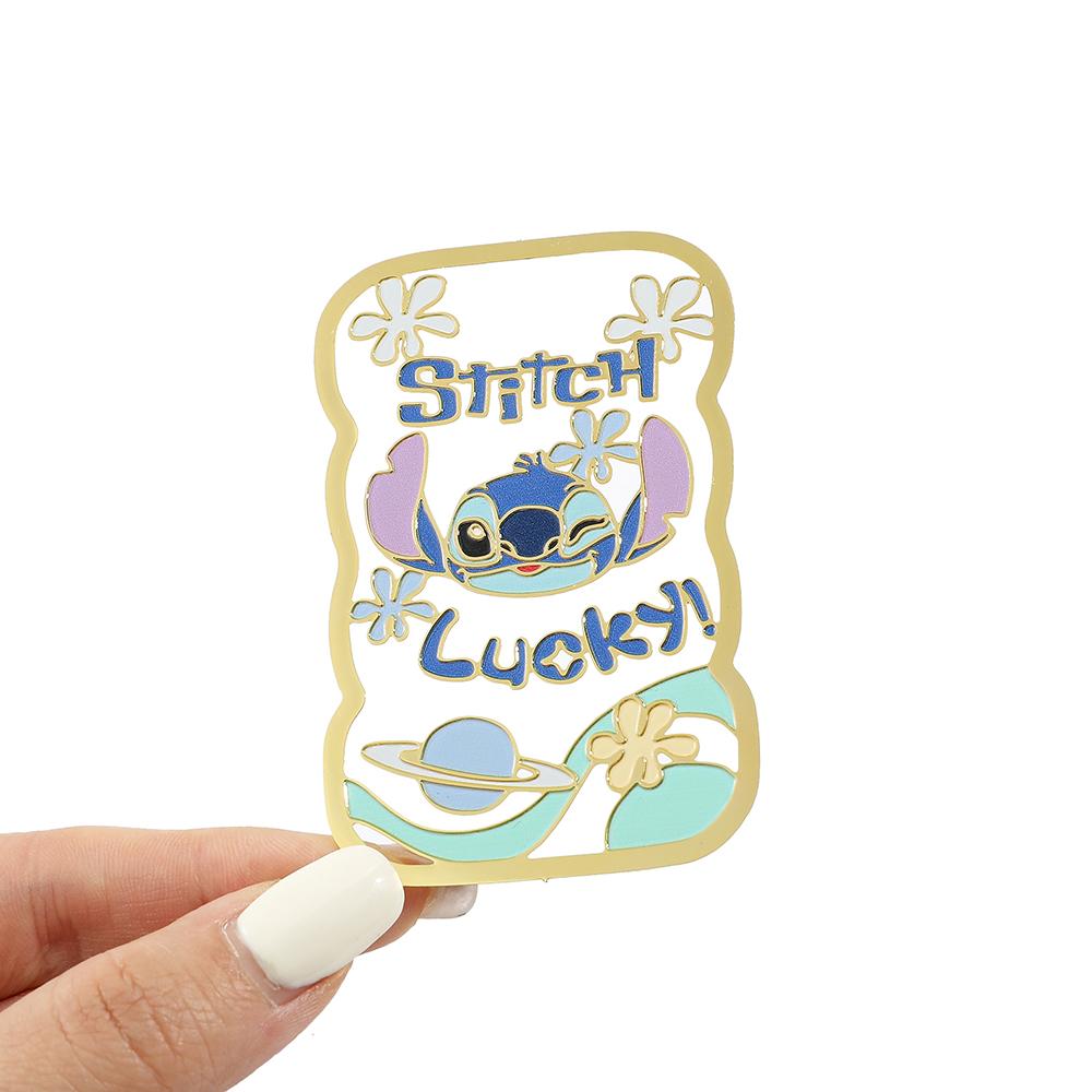 Roztomilá záložka Stitch pro dárky pro milovníky knih, fanoušky Disney, kawaii Stitch sponka na papír na stránku knihy, značka pro přátele, děti, čtenářské potřeby