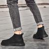 Winter Hot Selling Men's Leather Casual Shoes Thick Soled British Style Outdoor Workwear Shoes Men's Business Short Boots