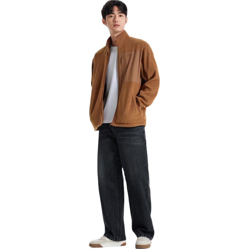 

GAP Unisex Multi-Pocket Stand-Up Collar Fleece Jacket M (170/92A) Asian Size