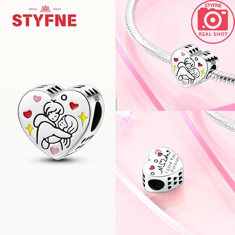 Exquisite Original Couple Love Boy&Girl Dangle Charms Heart Beads Copper Bracelet For Women Diy Jewelry Gift Charms Beads