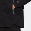 adidas Terrex C Myshelter Rain.RDY Αδιάβροχο Υπαίθριο Μπουφάν με Κουκούλα Ανδρικά Μπουφάν Μαύρο H65700