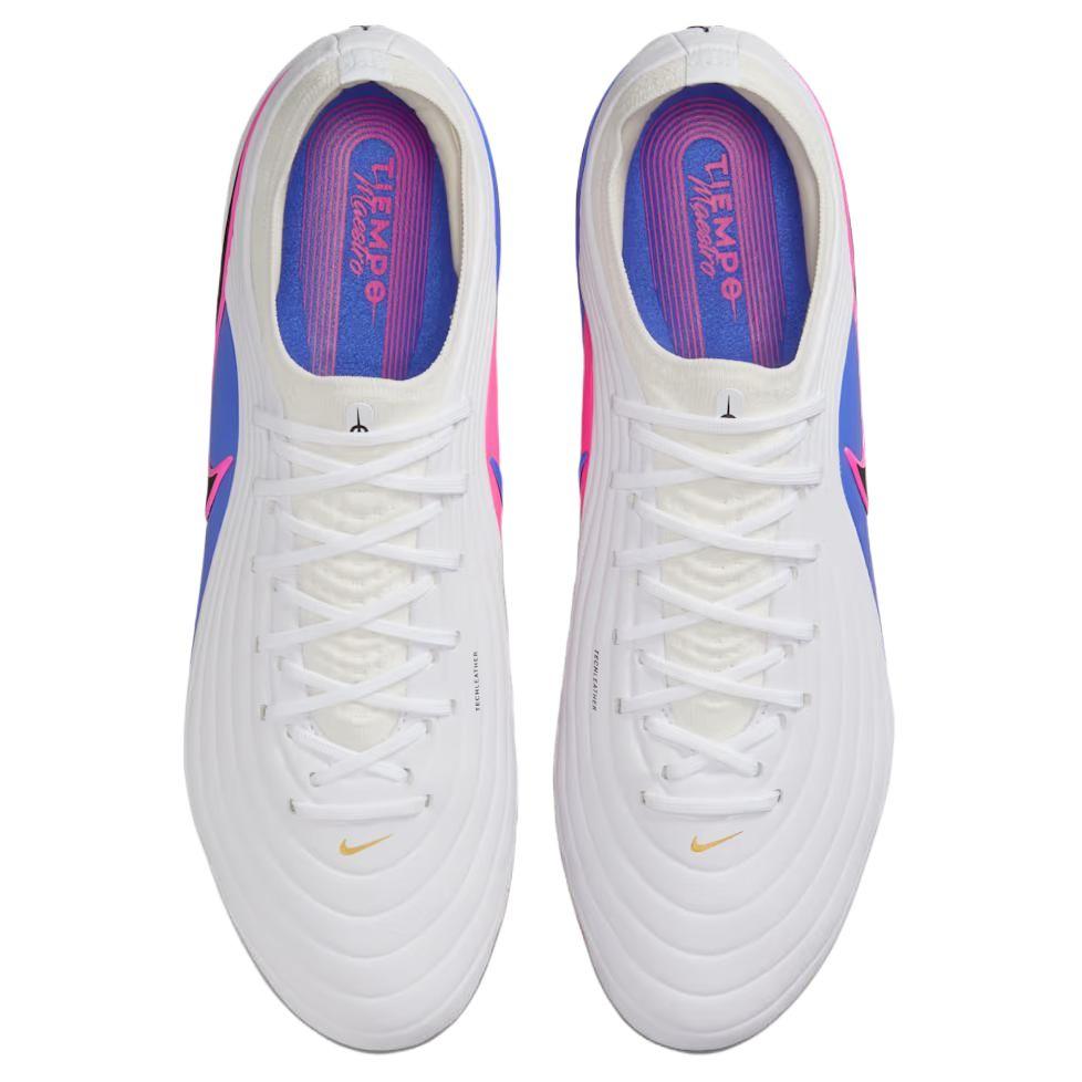 Nike Tiempo Maestro Elite FG Low White Racer Blue Unisex Cleats Pink-Blast Black HQ3157-146