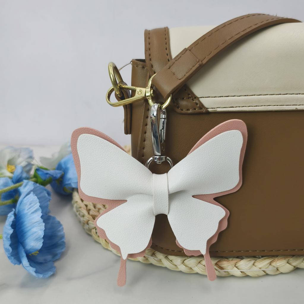 Butterfly Key Pendant Butterfly Bag Charm Luggage Accessories Keychain Charm Pendant