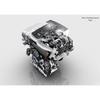 Car Engine Art Poster for Study, Bar, Dorm, Dealership, Bedroom - Decorative Wall Frame