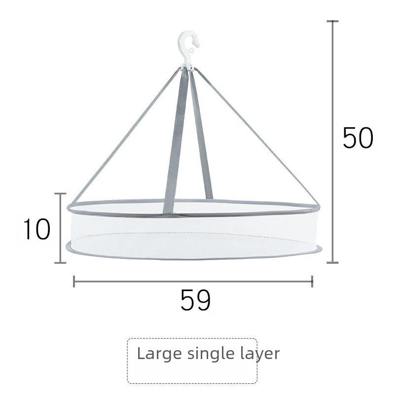 Multi-functional Drying Rack: Basket, Net Bag, Sock Dryer & Sweater Holder