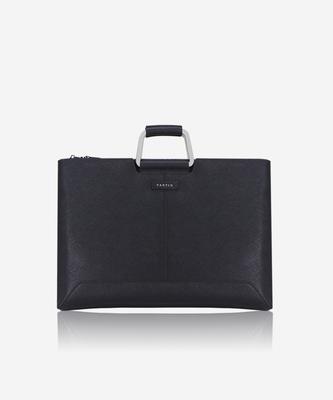 Tantin Taylor Men'S Leather Briefcase T11003 Navy Medium
