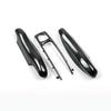 Fits Porsche Key Shell: New Cayenne, Macan, Panamera, 718, Taycan - Ice Raspberry Pink Matte Gray Solid Color