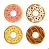 Sottobicchiere Diatomee Forma Ciambella per Tazza da Scrivania Tappetino Asciugatura Rapida Assorbente Acqua Resistente al Calore Antiscivolo Carino Decorazione Cucina Ufficio