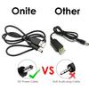 USB to DC Power Cable 5V To 12V Boost Converter 8 Adapters USB to DC Jack Charging Cable for Wifi Router Mini Fan Speaker