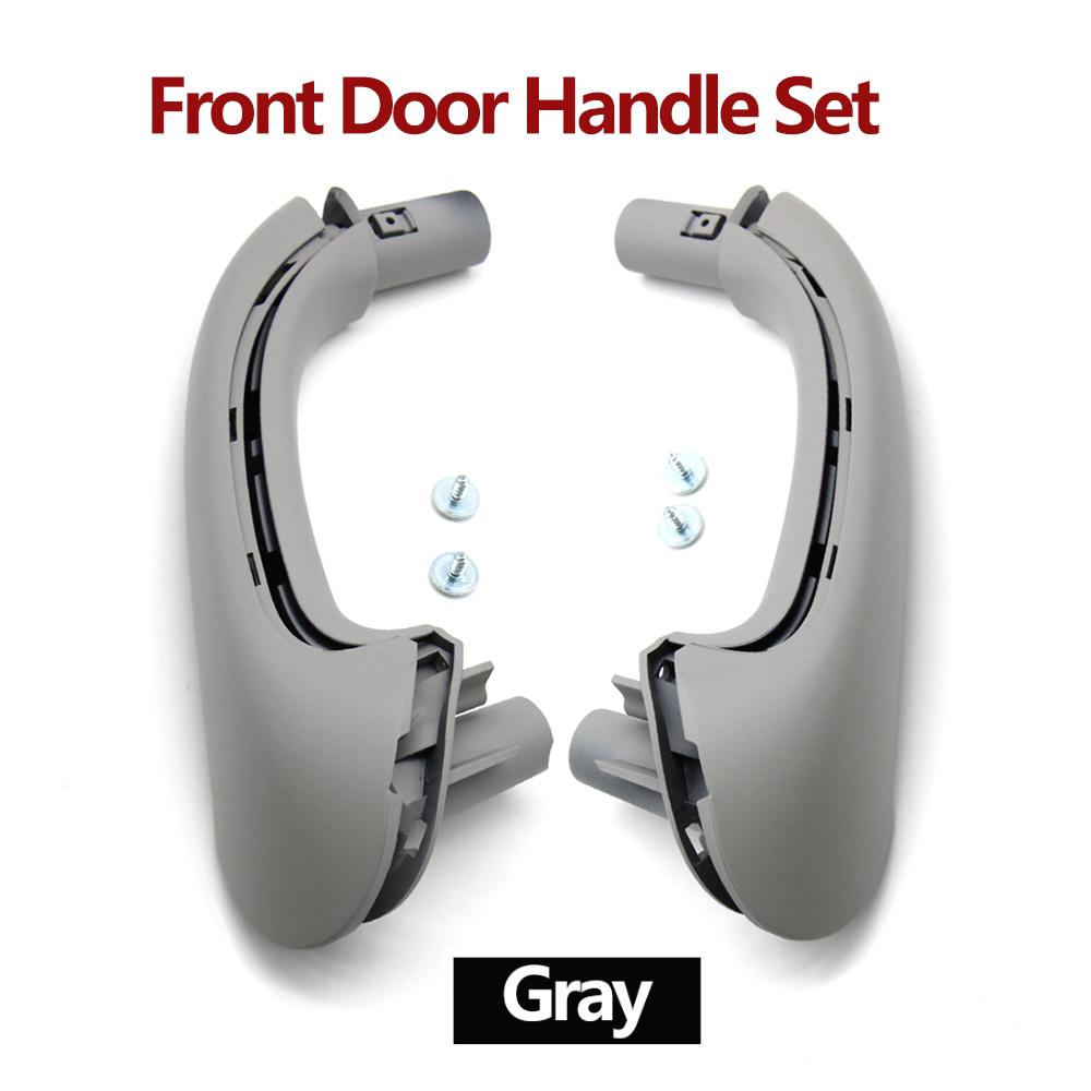 2pcs/4pcs Car Front Left Right Interior Door Pull Handle Set Replacement For Mercedes Benz W203 C Class Sedan 2000-2007