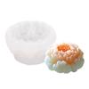 3D Peony Lotus Cake Mold Non-stick Rose Flowers Silicone Mold Practical Hibiscus Mousse Mold  Party