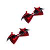 Bat Hair Bows Clips,Halloween Hair Clips with Alligators Clips,Halloween Cosplay Costume Hair Accessories for Womens