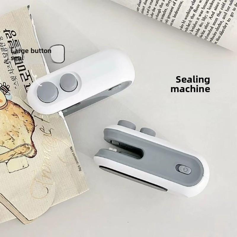 Selladora de bolsas de plástico portátil para alimentos sellador térmico de cocina para snacks