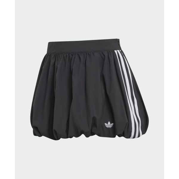 Adidas Originals FW25 Balloon Skirt Striped Comfortable Simple Casual Skirt Women skirts KD0299