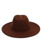 Yunibeosyeolkemiseuteuli Hard Wool Brown Fedora