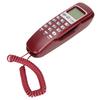 KXT333CID Corded Wall Phone Multifunction Retro Wall Mountable Telephone with LCD Display for Hotel Home Office