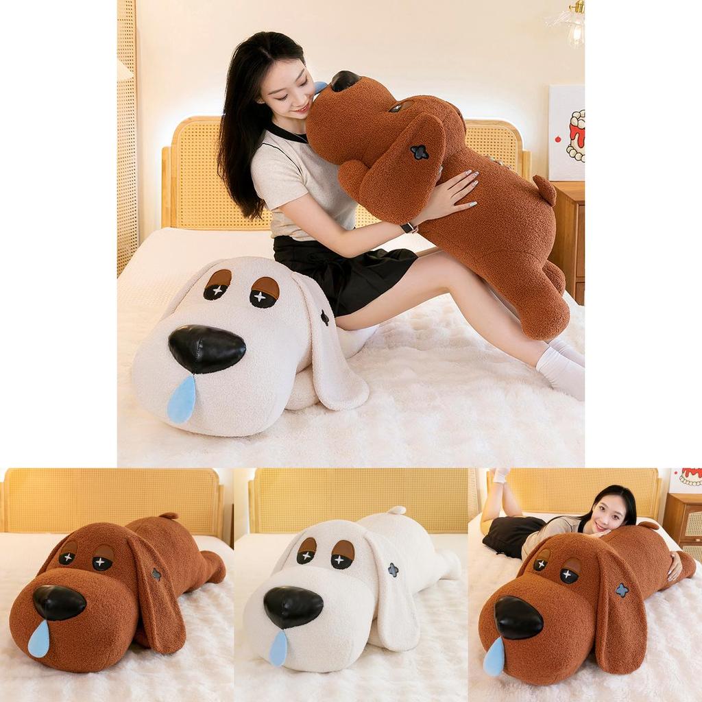 Adorable Large Plush Toy Pillow Soft Cuddly Dog Plushie Ideal Gift