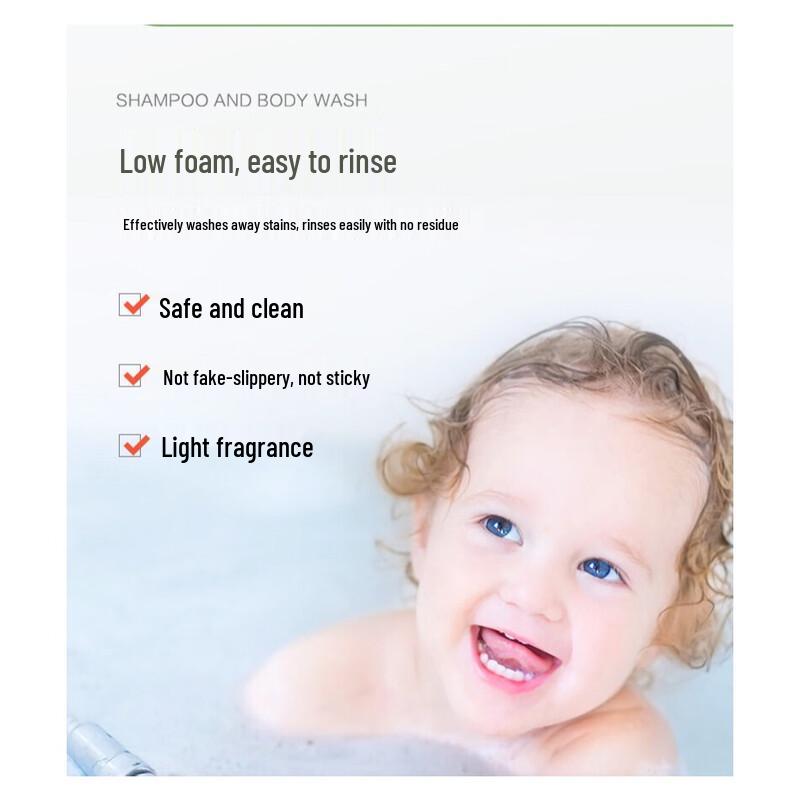 Little Raccoon Baby 2-in-1 Moisturizing Shampoo & Body Wash