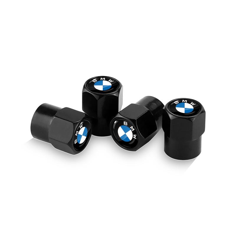 4Pcs Aluminum Car Wheel Tire Air Valve Caps Dust Cover For BMW M6 M5 M3 X1 X3 X5 E38 E39 E46 E53 E60 E61 E64 E70 E71 E85 E87