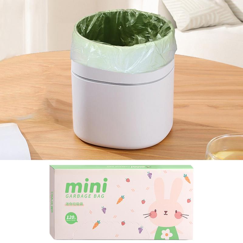 Household Trash Pouch Small Trash Bags Kitchen Storage Garbage Bags Cleaning Waste Bag for Car Table Trash Can