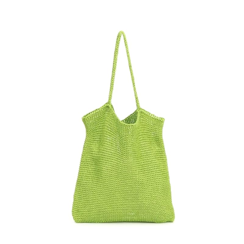 

[Kashkash] Lamé knitted tote bag 10-00-01280 ladies GN