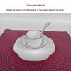 Luxurious Gold Rimmed Bone China Table Setting for Upscale Hotels and Private Clubs