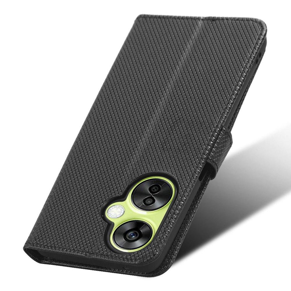 For OnePlus Nord CE 3 Lite 5G/Nord N30 5G Phone Case Wallet Stand Diamond Texture Phone Leather Cover