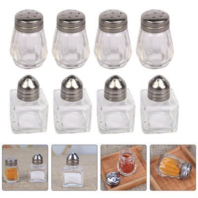 10 Pcs Barbecue Seasoning Bottle Condiment Container Outdoor Tank Mini Kitchen Household Jar Iron Spice Multi-function Travel