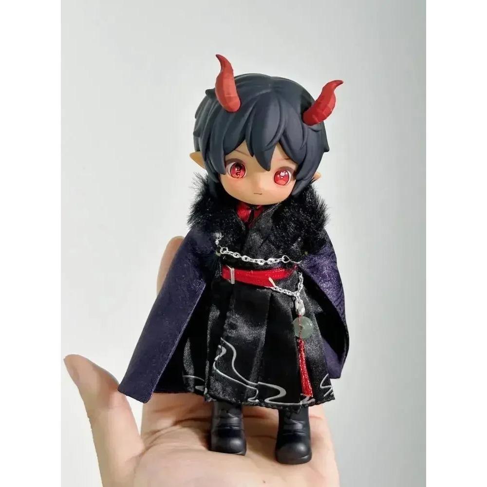 Nagi Jointly Movable Bjd Exchange Student Series Anime Peripheral Action Figure Kawaii Model Garage Kit Children Cute Toy Gift
