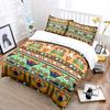Symmetrical Egyptian-style Pattern Bedding Set for Kids Luxury Gift 3pcs Digital Print Comforter Set Soft Comfortable Breathable