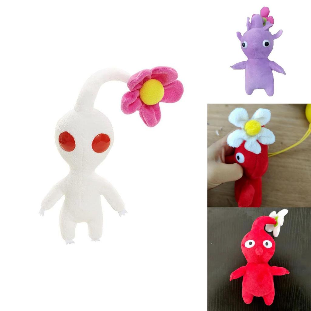 Charming Game Pikmin Plush Toy 15cm Delightful Soft Stuffed Doll For Collectors