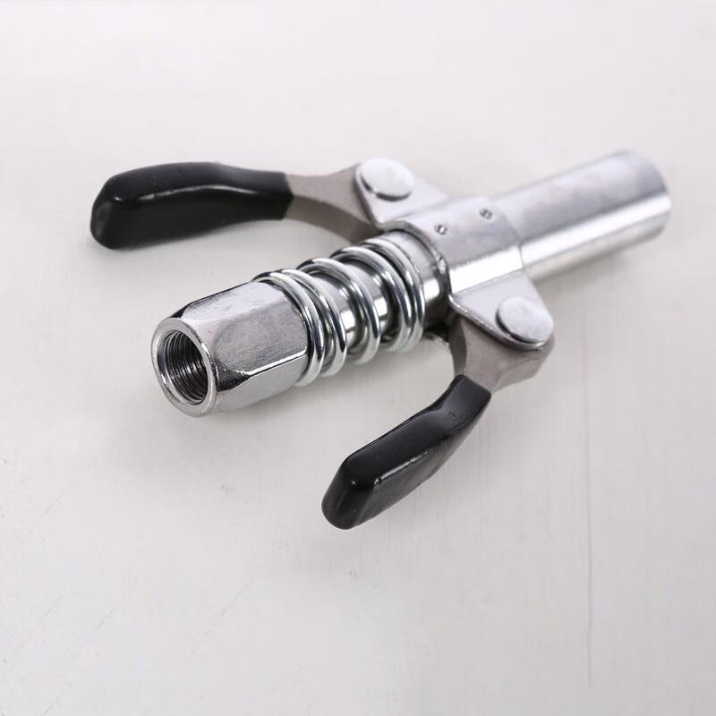 Double Handle Locking Grease Coupler