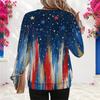 Womens Plus Size Crew Neck Sweatshirt Soft Loose Long Sleeve Casual Leisure Street Daily Pullover