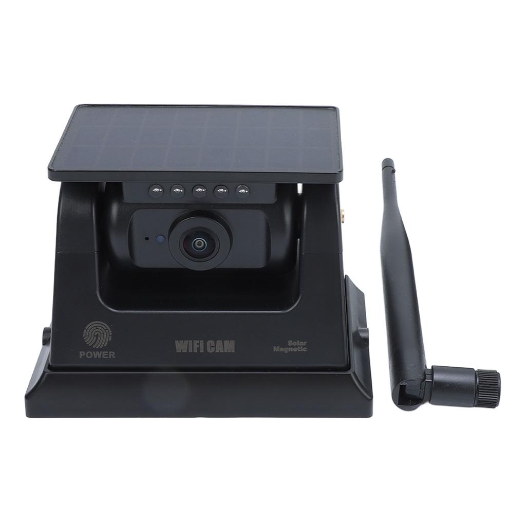 Wireless Backup Camera Solar Magnetic WiFi Night Vision Stable Signal Wide Angle Water Resistant Rea