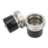2PCS 2.441in Bearing Buddy Stainless Steel Lubricator Tool Kit for Most Boat Trailer Wheel