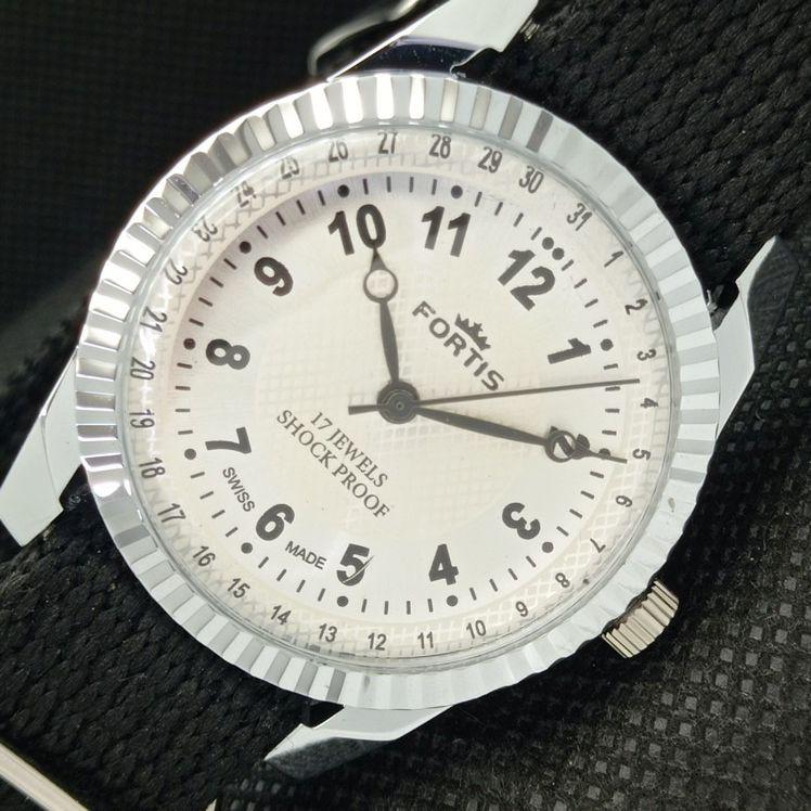 

REFURBISHED FORTIS WINDING SWISS MENS WRIST SILVER DIAL WATCH 622c-a416867-2 lot622c-a416867