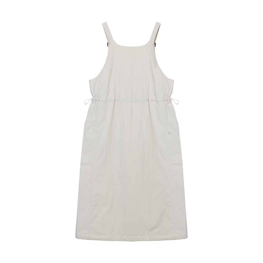 Nau W Cozy Padded Dress Light Beige