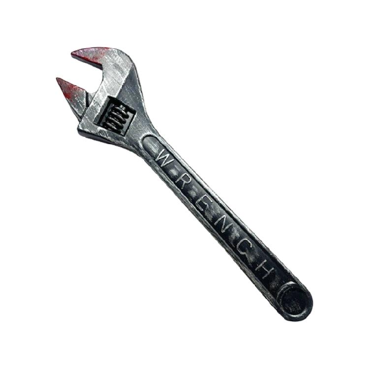 1 шт. Пластиковый Набор Имитаций Гаечных Ключей/Лом Реквизит Реалистичный Кровавый Гаечный Ключ Косплей Хэллоуин Костюм Аксессуар Трюковая Игрушка Подарок