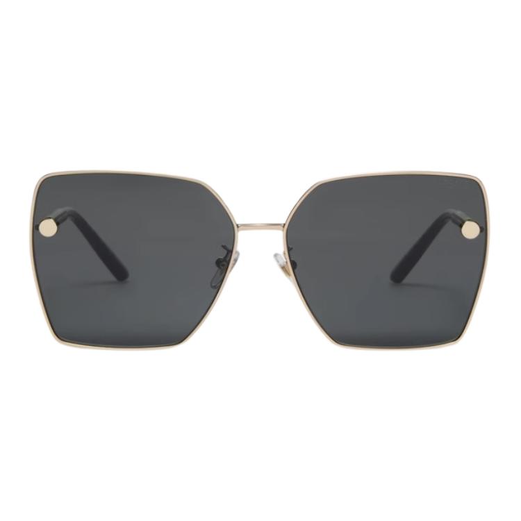 Versace Logo Irregular Shape Sunglasses Women Sunglasses Gold O2270D-O12528763