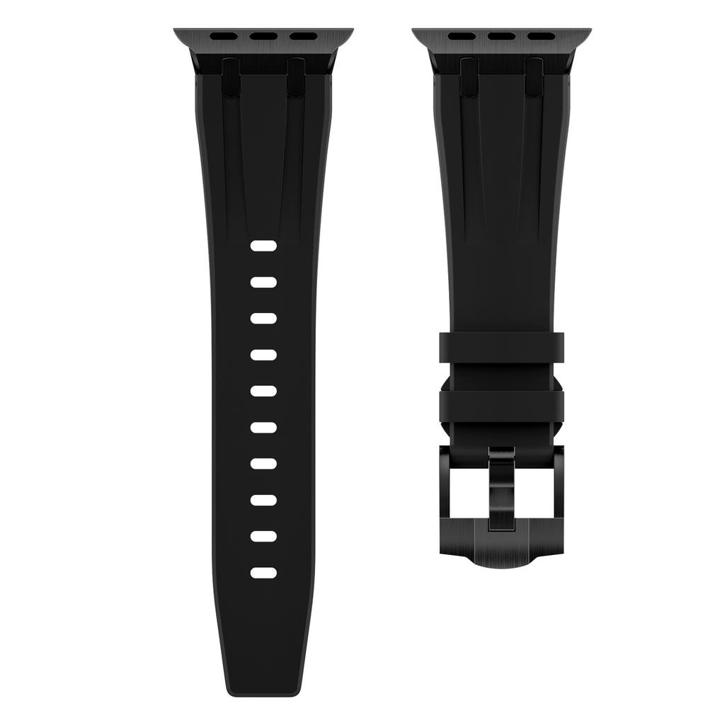 For Apple Watch 10 46mm/Ultra 2/Ultra 49mm/9 8 7 45mm/SE (2023) SE (2022) SE 6 5 4 44mm/3 2 1 42mm Liquid Silicone Watch Band