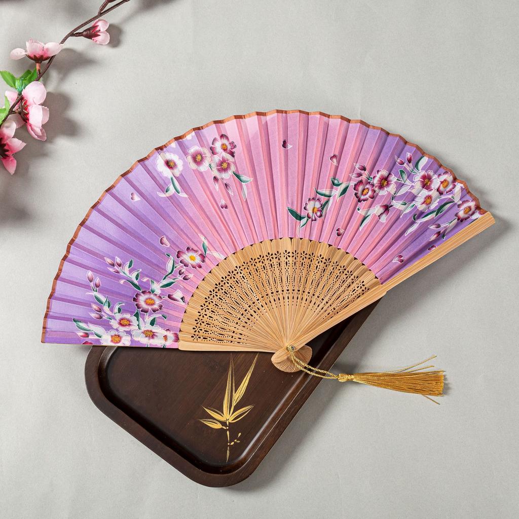 Japanese Fan Stylish Dance Fan Craft Fan Decorative For Party Women Photography