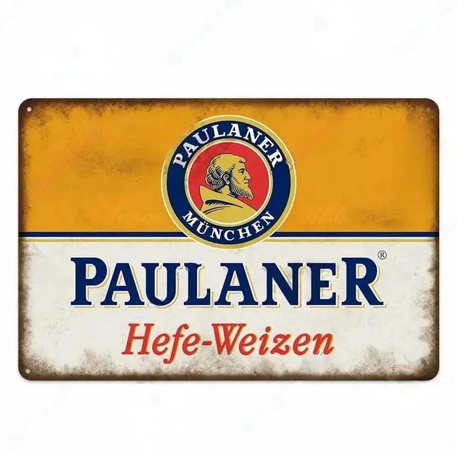 Vintage Metal Tin Signs Plaque  Erdinger Veltins Wall Decoration  Iron Art Posters for Man Cave Home Cafe Garden Club Bar  Retro