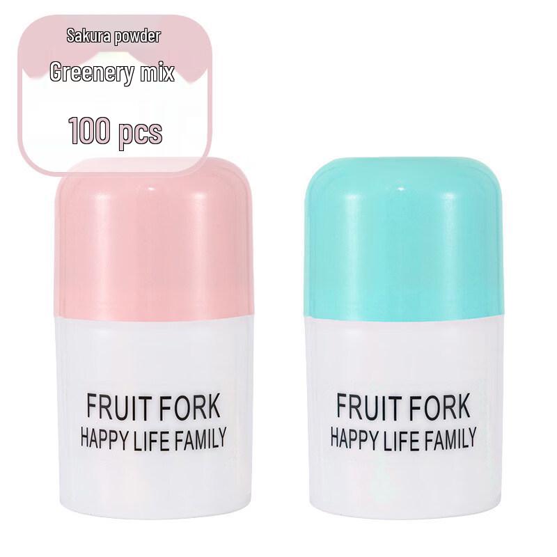 ZISIZ Disposable Fruit Fork and Pick Set