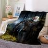 1pc Blanket - The W-Witcher 3 Wild Hunt GAME   Print Design,Lightweight Blanket for Sofa,Bed- Soft &Warm,Gift for All Seasons