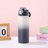Water Bottle Gradual Change Water Cup Outdoor Portable Double Drink Bouncing Cup Stainless Steel Thermos Cup