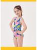 Girls' Anti-Chlorine One-Piece Swimwear for Teens - Ideal for Swim Training