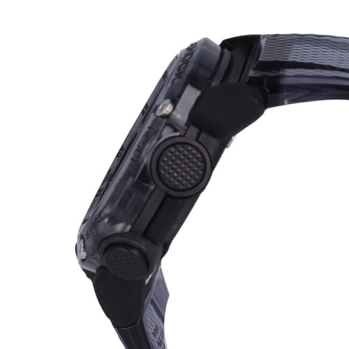 Casio G-Shock Men's Waterproof Analog-Digi Carbon Skeleton Watch, Clear Black (GA-2000SKE-8A)