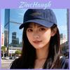 American Retro Letter Embroidered Baseball Cap With Sun Protection For Outdoor Women