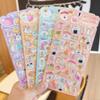 Cute Animals Ghost Drop 3d Relief Sticker Scrapbooking Diy Diary Decor Stationery Sticker Aesthetic Stickers Anime Peripheral