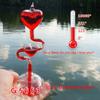 Children Educational Toys Science Energy Museum Toy Love Meter Hand Boiler Thermometer Spiral Glass